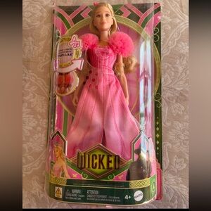 Wicked Glinda Doll in Pink Dress, Misprint box URL.